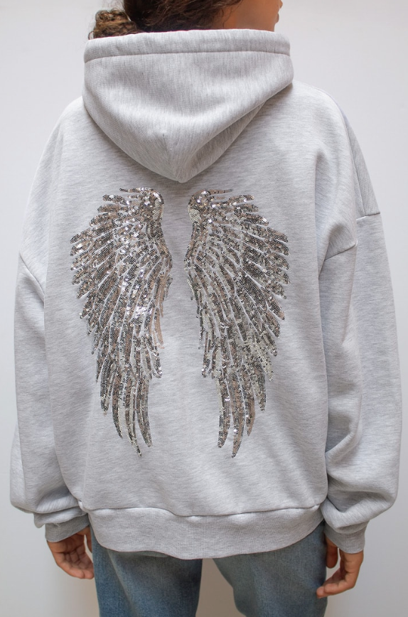 Couture Angel Wing Hoodie